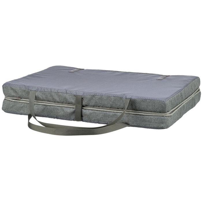 Matratze Samoa Vital, faltbar, wasserabweisend, dunkelgrau