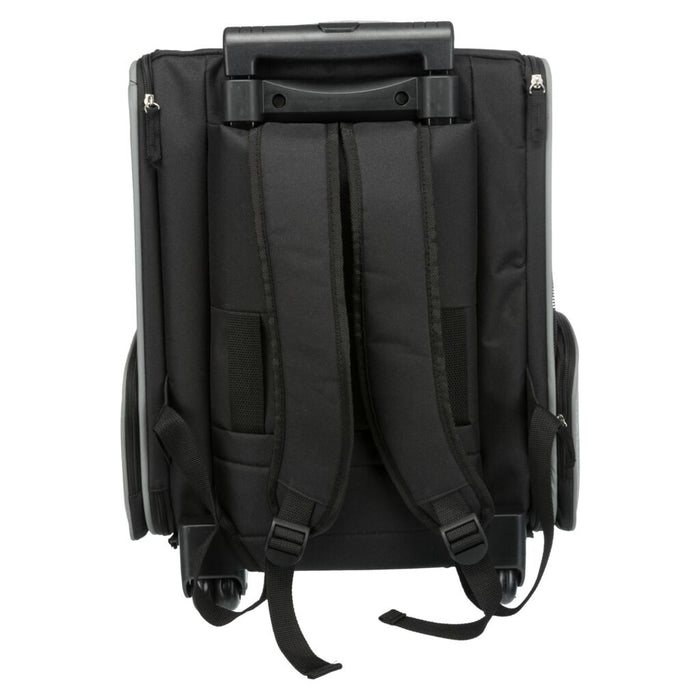 Trolley/Rucksack, schwarz/grau