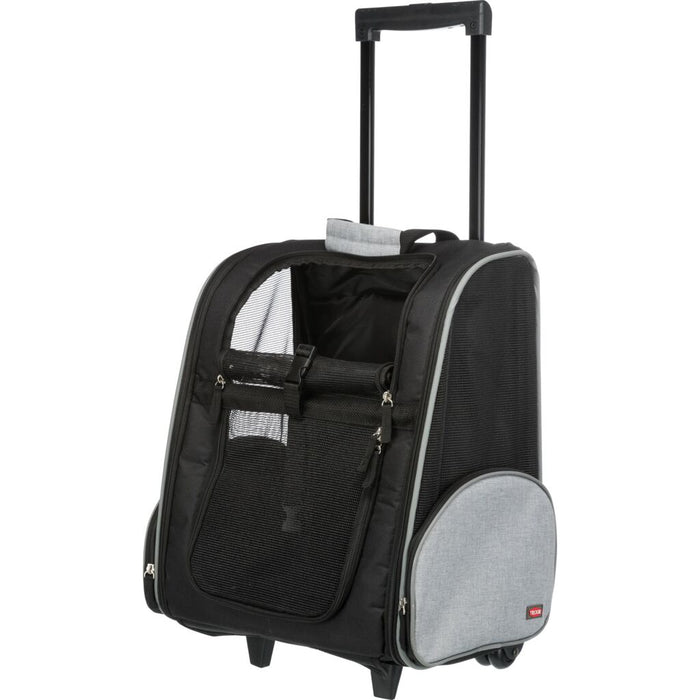 Trolley/Rucksack, schwarz/grau