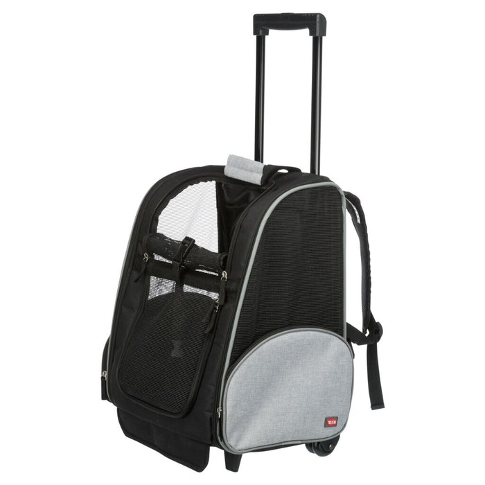 Trolley/Rucksack, schwarz/grau