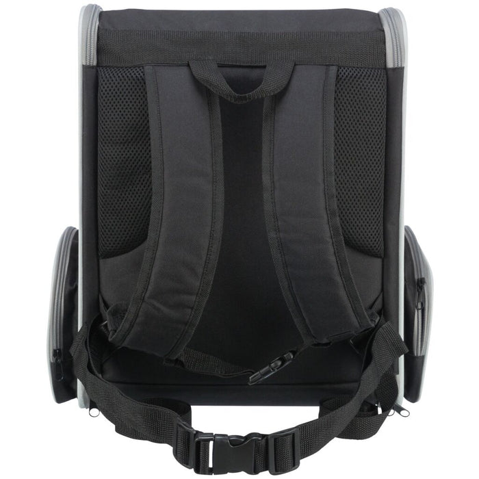 Rucksack Chloe, hellgrau/schwarz