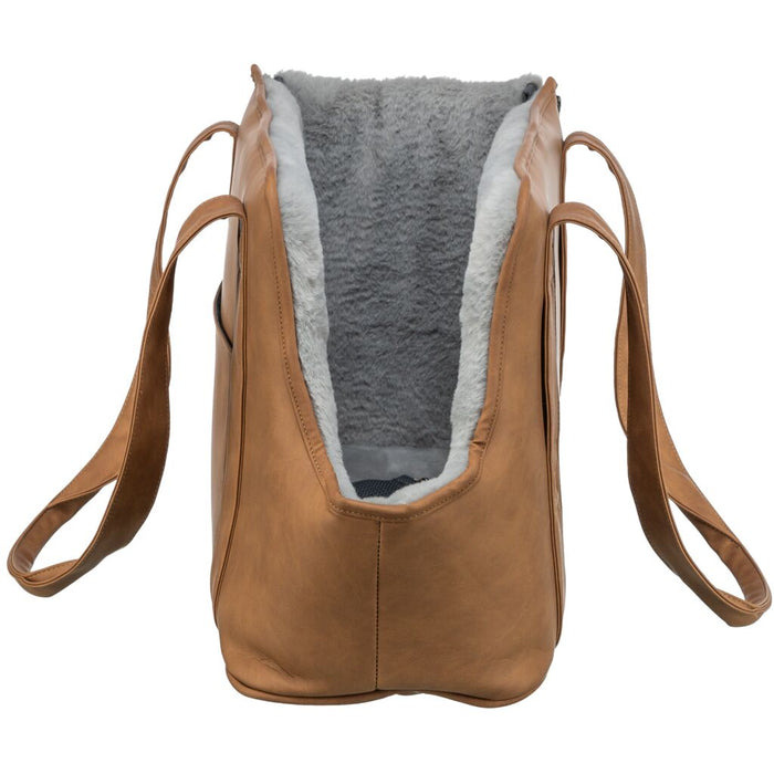 Tasche Evelyn, braun/grau