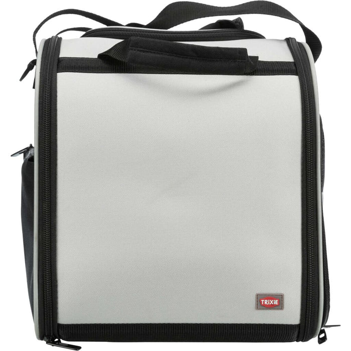 Wohn- und Transporttasche Valery, schwarz/grau