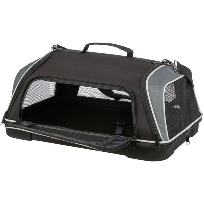 Airline Tasche Boarding, schwarz/grau
