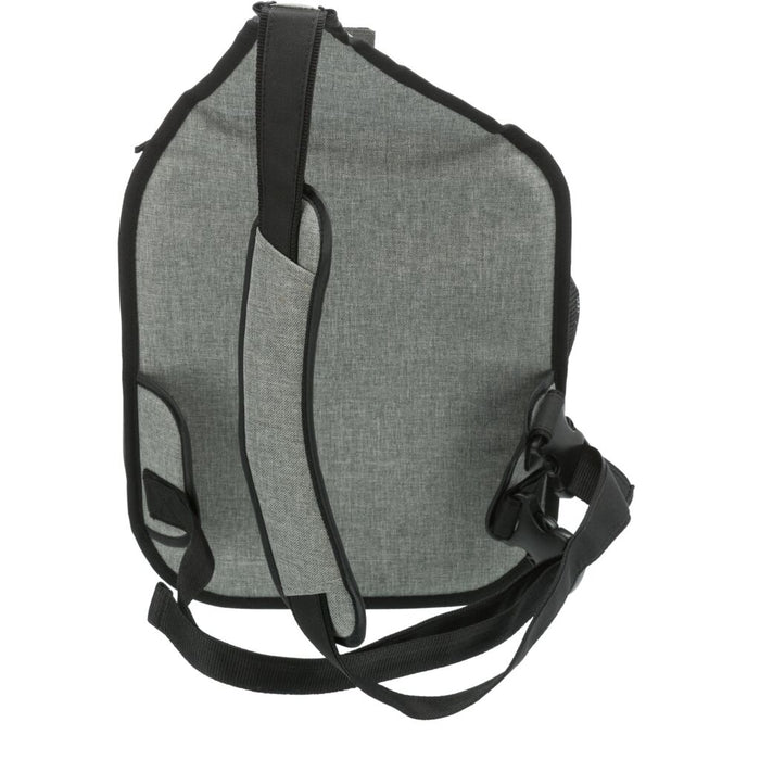 Fronttasche Savina, schwarz/grau