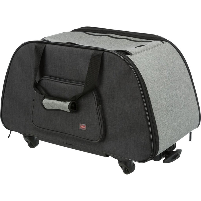 Trolley, abnehmbares Fahrgestell, schwarz/grau