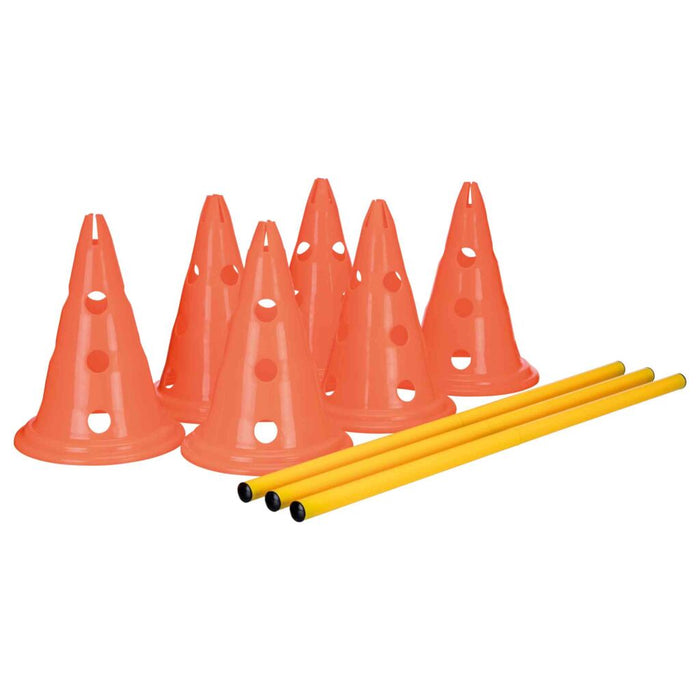Pylonen-Hindernis-Set, 3 St., orange/gelb