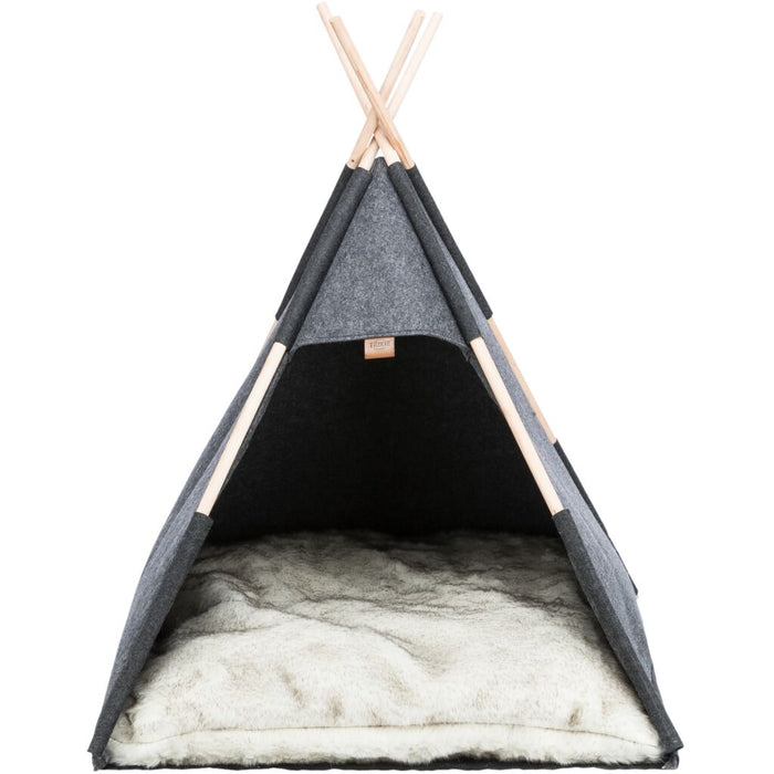 Höhle Tipi, Filz, anthrazit
