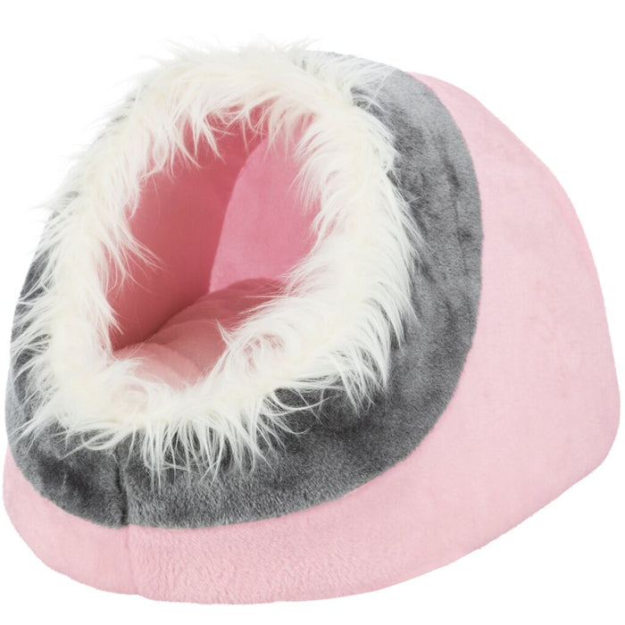 Höhle Minou, rosa/grau