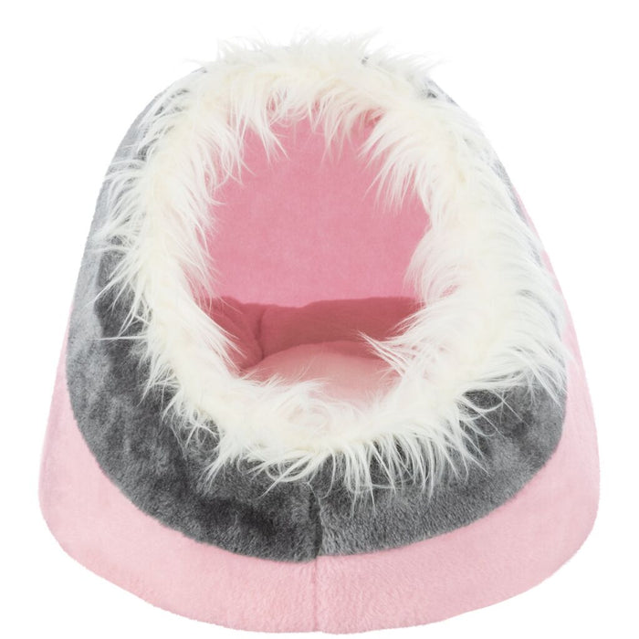 Höhle Minou, rosa/grau