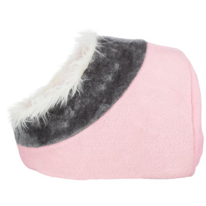 Höhle Minou, rosa/grau