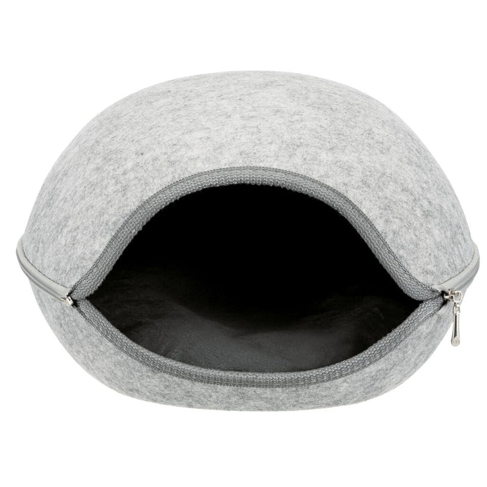 Höhle Luna, Filz, hellgrau
