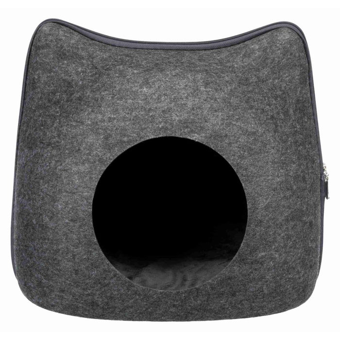 Höhle Cat, Filz, anthrazit