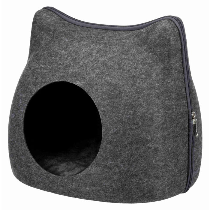 Höhle Cat, Filz, anthrazit