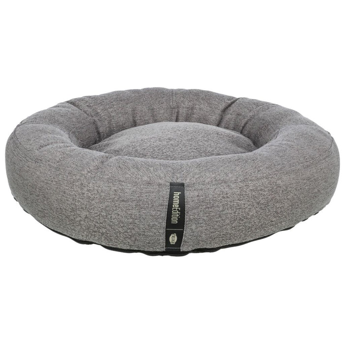 Bett CityStyle, rund, grau