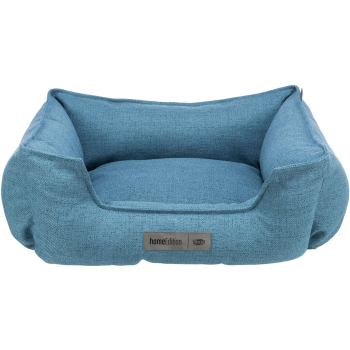 Bett Talis, eckig, blau