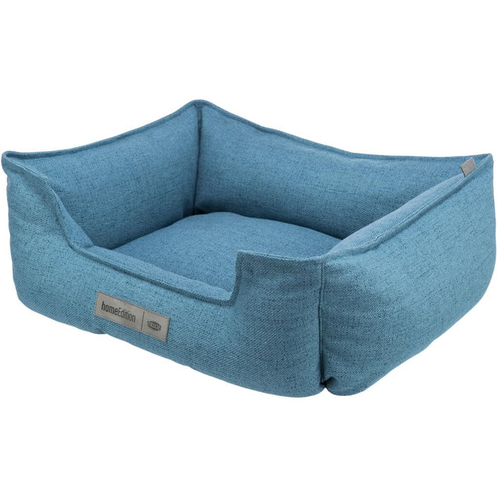Bett Talis, eckig, blau