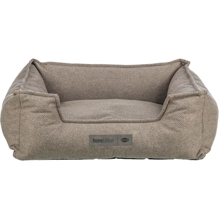 Vital Bett Liano, eckig, taupe