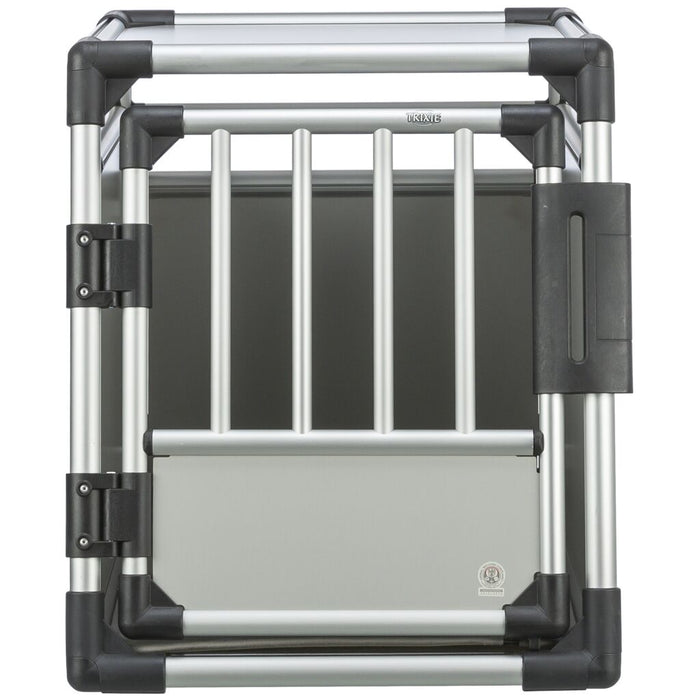 Transportbox, Aluminium, hellgrau/silber