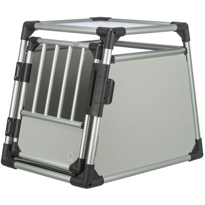 Transportbox, Aluminium, hellgrau/silber