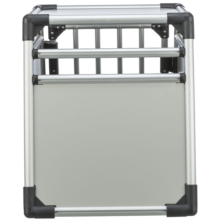 Transportbox, Aluminium, hellgrau/silber