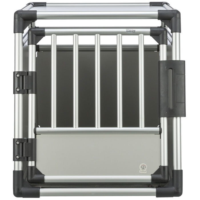 Transportbox, Aluminium, hellgrau/silber