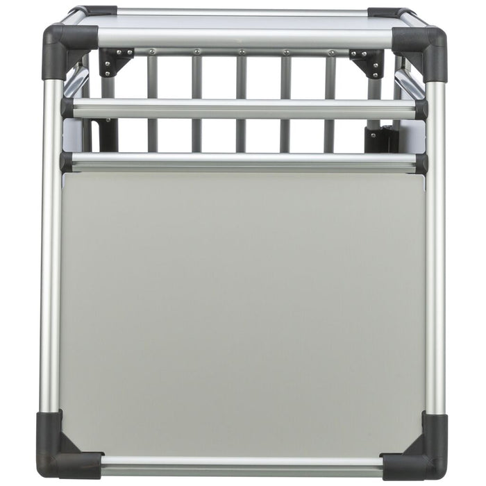 Transportbox, Aluminium, hellgrau/silber