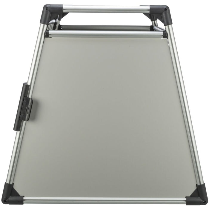 Transportbox, Aluminium, hellgrau/silber