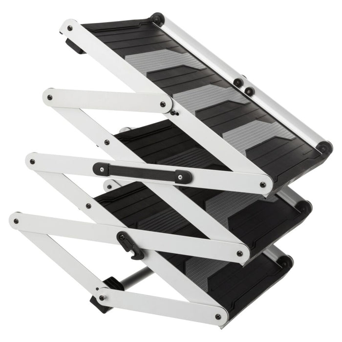 3-stufige Falt-Treppe, Aluminium/Kunststoff/TPR
