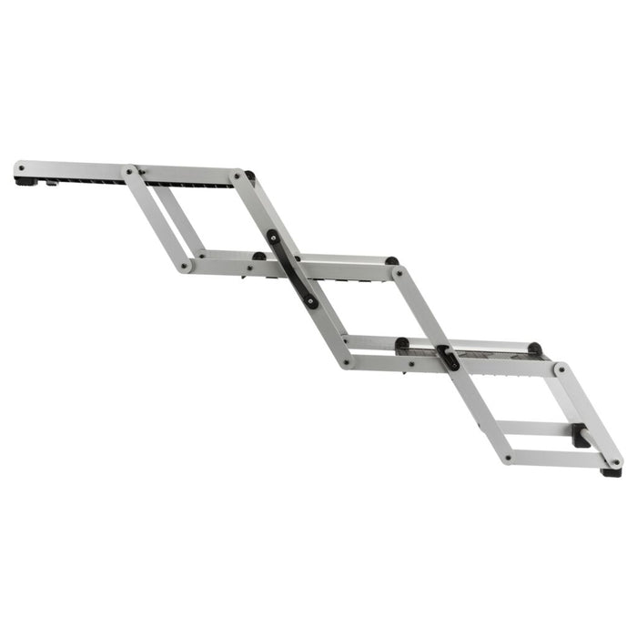 3-stufige Falt-Treppe, Aluminium/Kunststoff/TPR