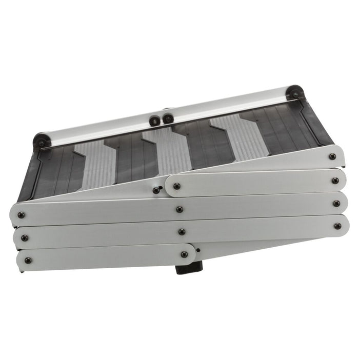 3-stufige Falt-Treppe, Aluminium/Kunststoff/TPR
