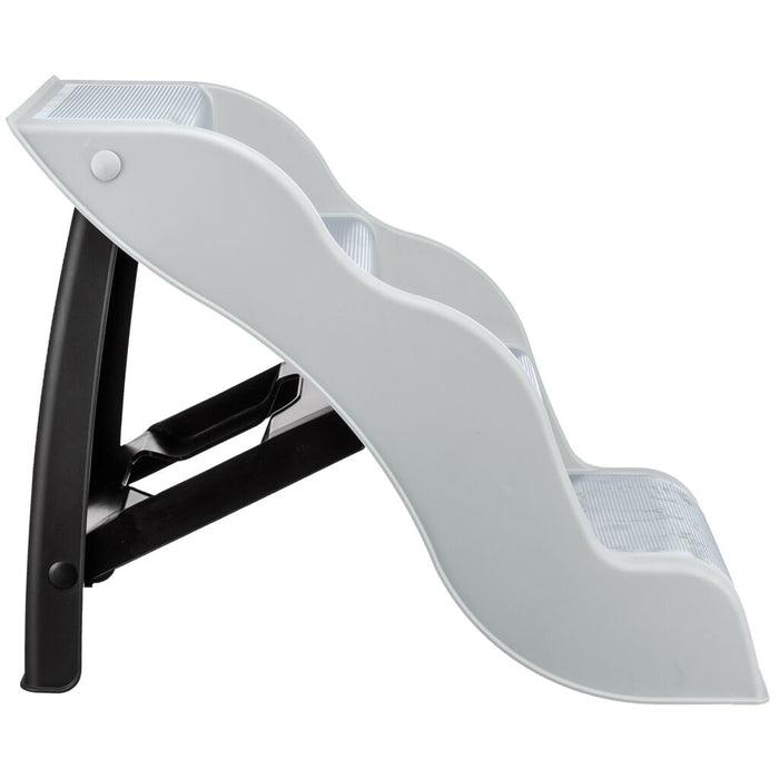 Treppe, Kunststoff, hellgrau