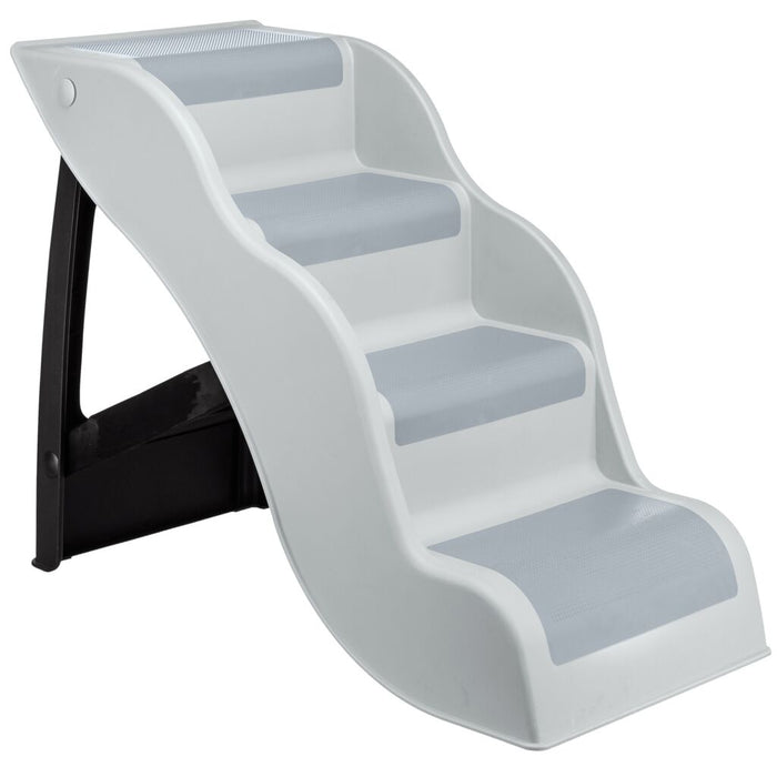 Treppe, Kunststoff, hellgrau