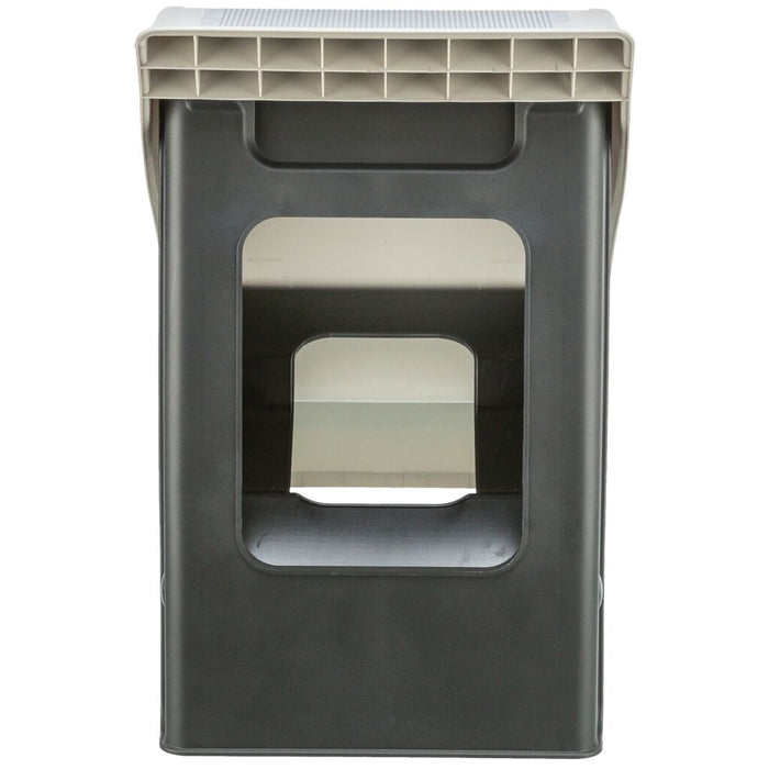 Treppe, Kunststoff, hellgrau