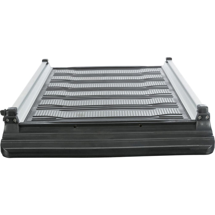 3-fach Teleskop-Rampe, Aluminium/TPR, 6,8 kg, schwarz/grau