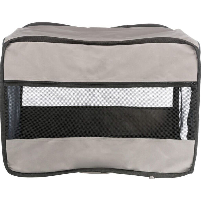 Hundebox Twister, blau/grau