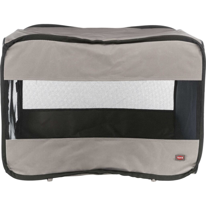 Hundebox Twister, blau/grau