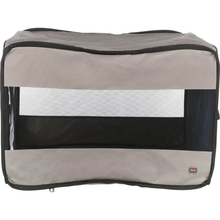 Hundebox Twister, blau/grau