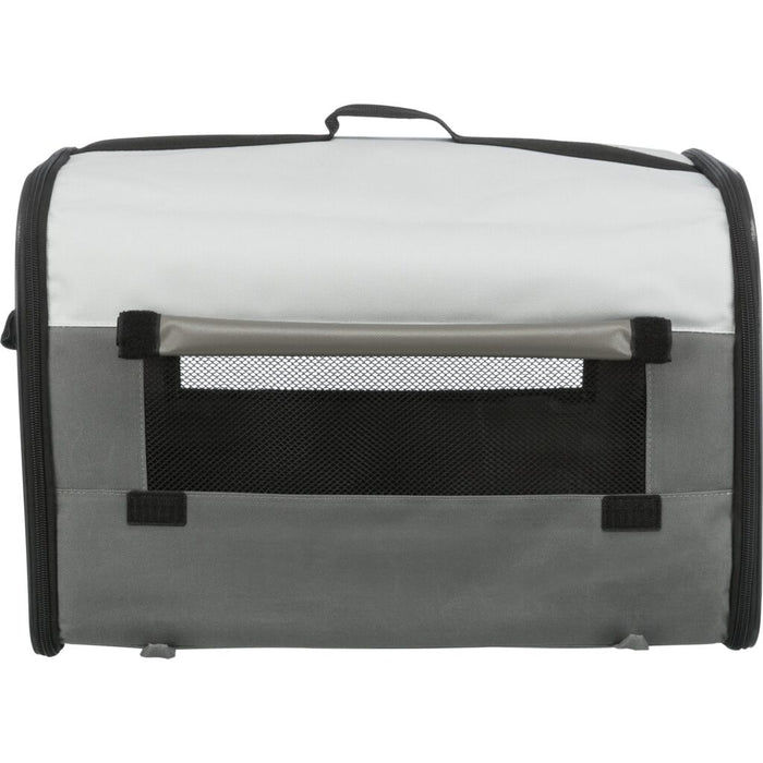 Hundebox Basic, dunkelgrau/hellgrau