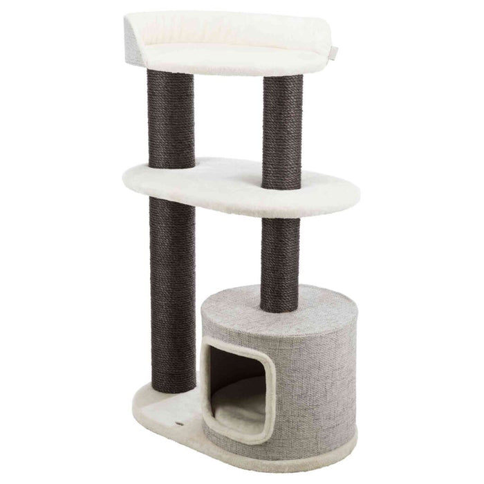 Kratzbaum XXL Cara, weiß/grau
