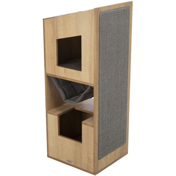 Cat Tower CityStyle, braun/grau