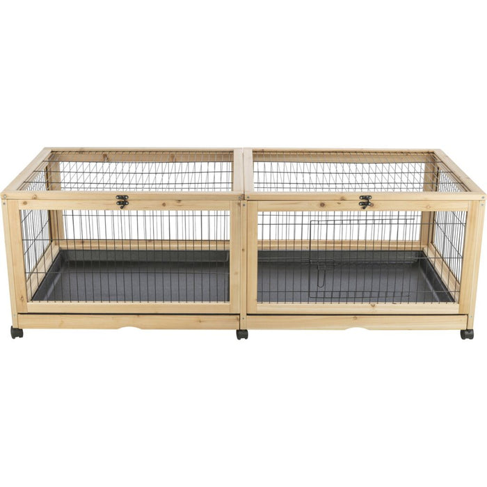 Indoor Gehege, Meerschw./Kaninchen, Holz/Metall