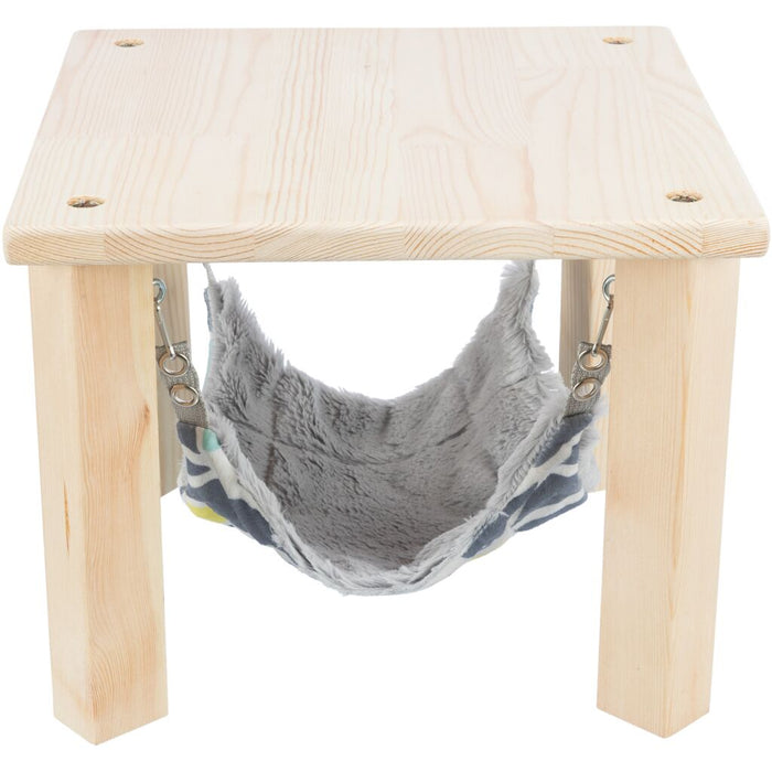 Unterstand mit Hängematte Sunny, bunt/grau