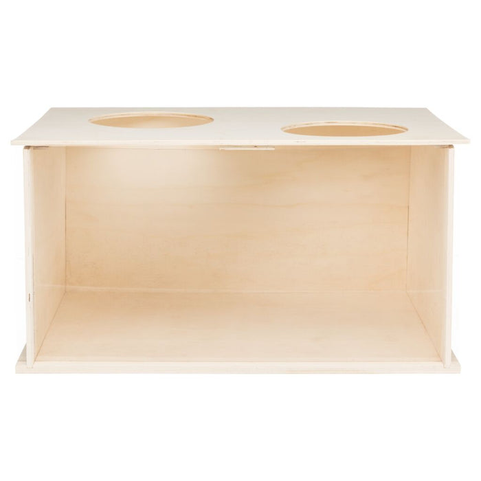 Buddelkiste, Kaninchen, Holz
