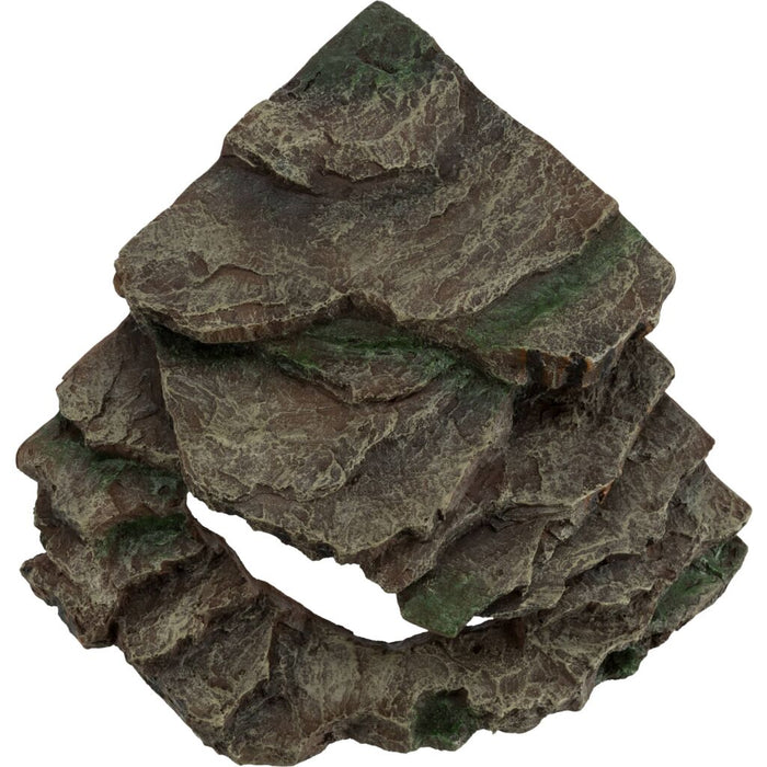 Eck-Fels mit Höhle und Plattform, Regenwald