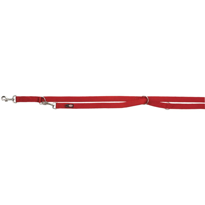 Premium V-Leine, doppellagig, rot