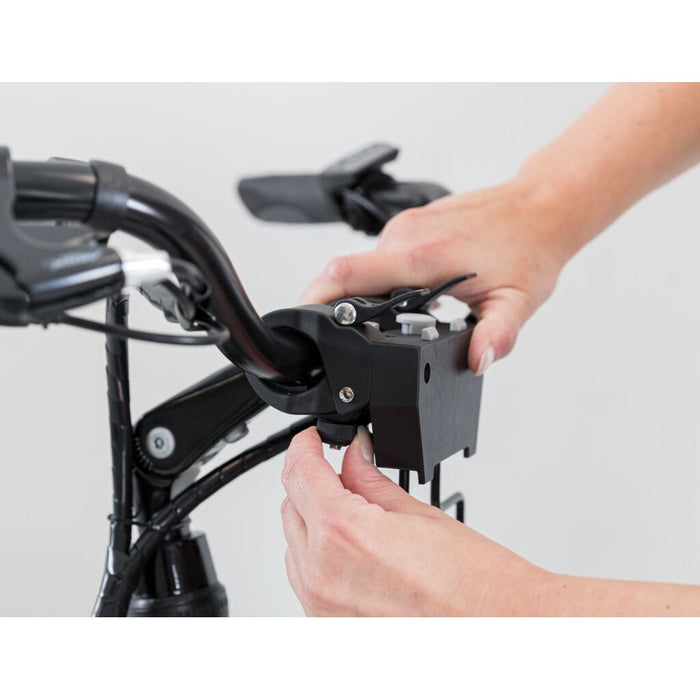 Front-Fahrradkorb, schwarz