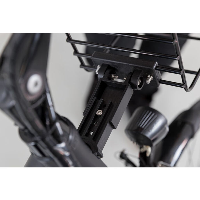 Front-Fahrradkorb, schwarz