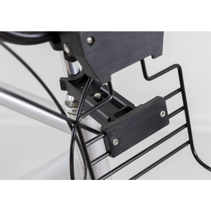 Front-Fahrradkorb, schwarz