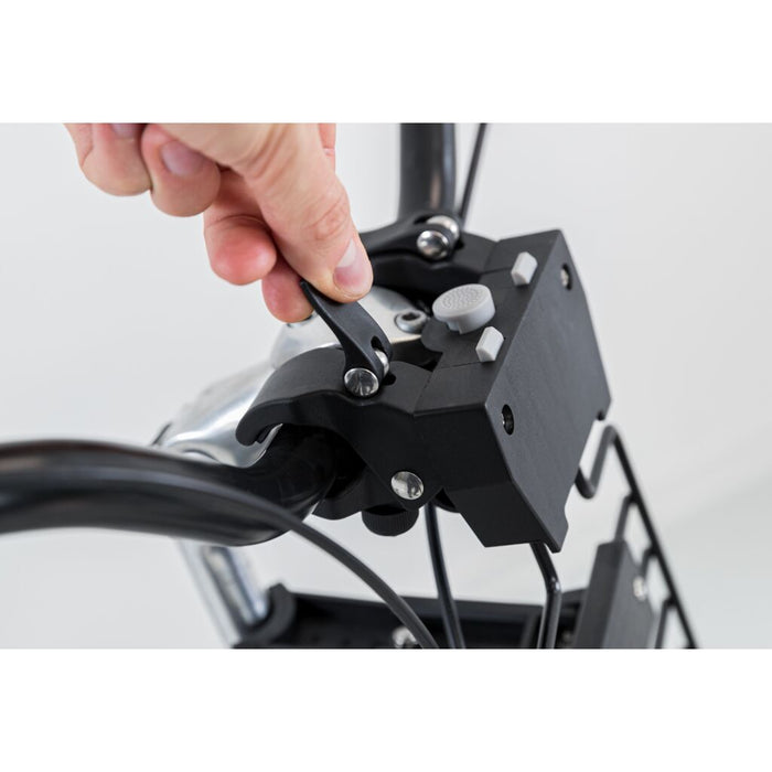 Front-Fahrradkorb, schwarz